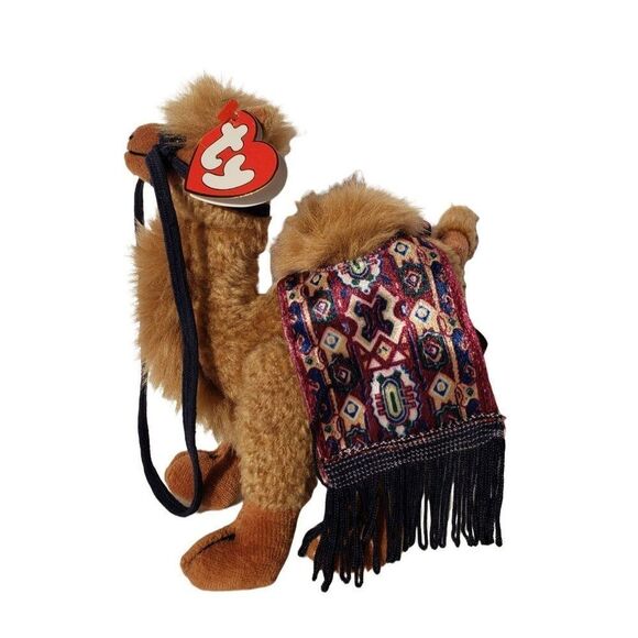 Vintage Ty Lawrence the Camel Posable 9 in. Attic Treasures 6053 Retired 1993 - Picture 1 of 7